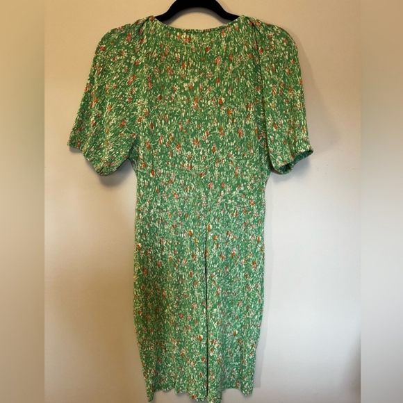 Mango NWOT Textured Floral Mini Dress - Picture 6 of 6